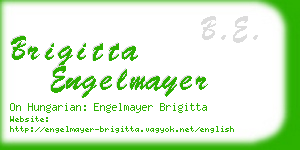 brigitta engelmayer business card